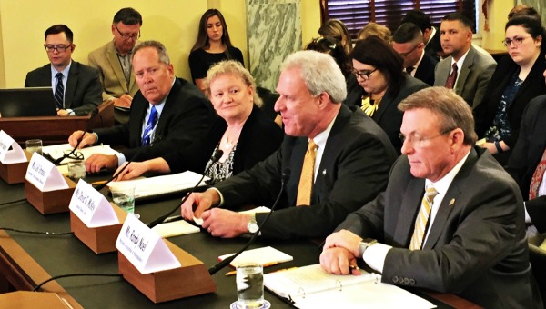 David McKey testifies before the U.S. Senate Small Business and Entrepreneurship committee about flood insurance.