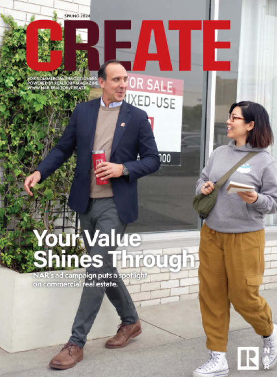 Create, Spring 2024 cover: Your Value Shines Through